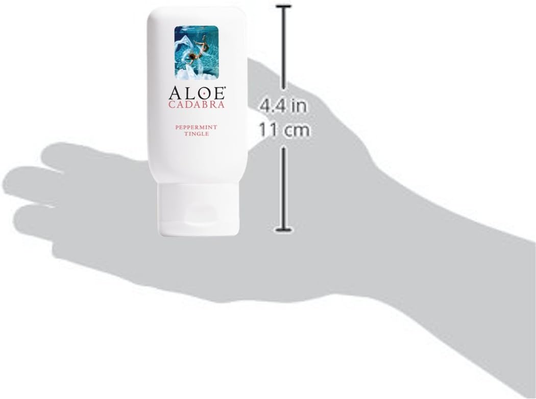 Aloe Cadabra Natural Personal Lube, Organic Best Sex Lubricant Oral Gel for Her, Him & Couples, Unscented, 2.5 oz : Health & Household