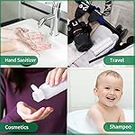 LISAPACK 3.4 oz Travel Bottles for Toiletries, Plastic Travel Size Containers for Shampoo Conditioner TSA Approved, Empty Small Squeeze for Lotion, Clear Leak Proof Mini Liquid Tube for Refillable - Image 4