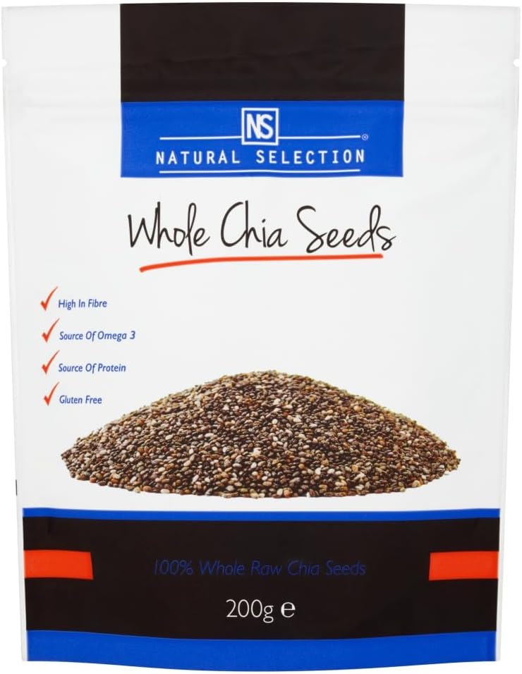 Natural Selection Whole Chia Seeds, 200g