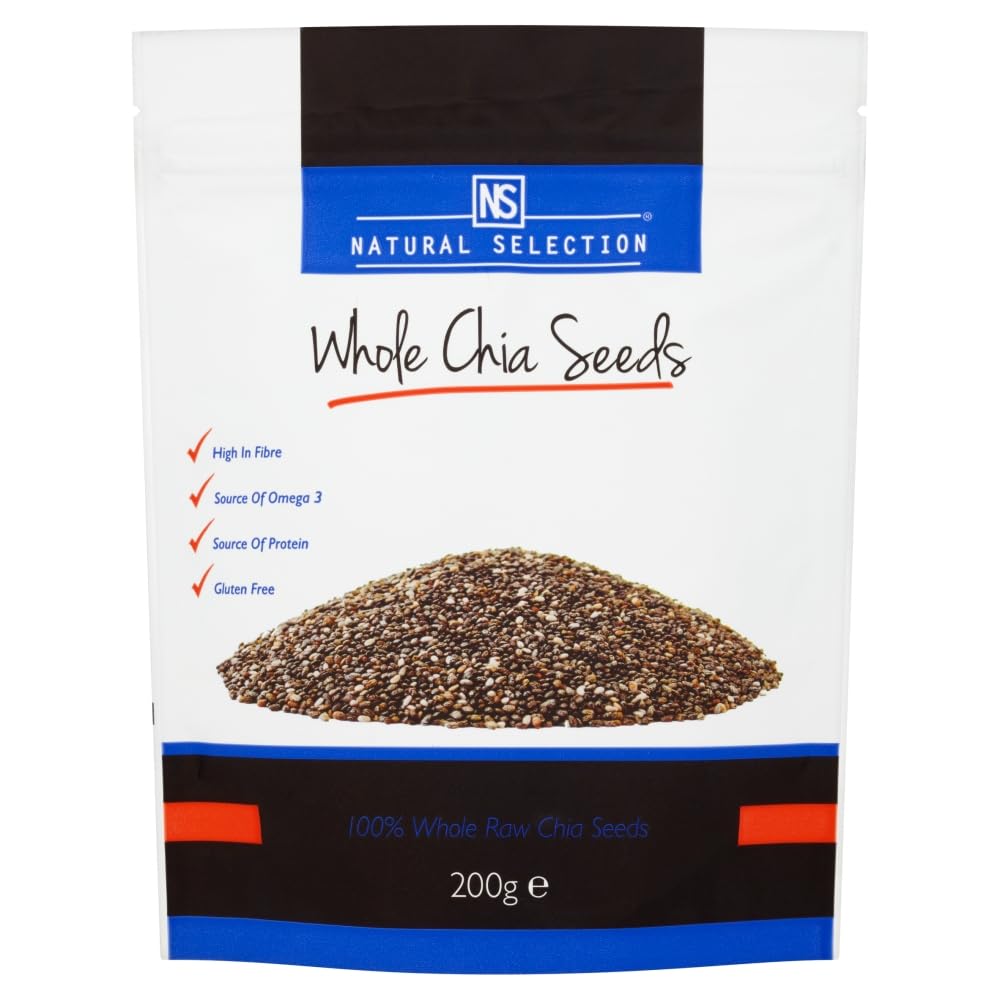 Natural Selection Whole Chia Seeds, 200g