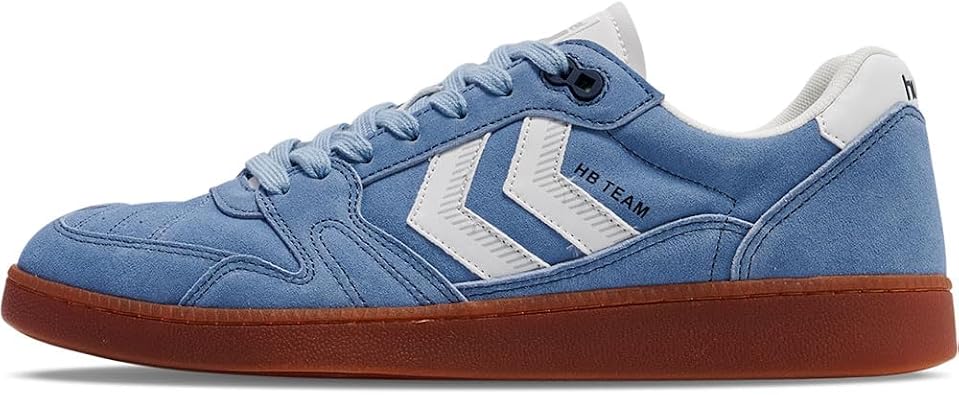 hummel HB Team Indoor Retro Trainers Shoes Blue 225342-7986