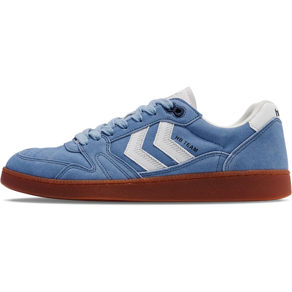 hummel HB Team 225342-7986 - Zapatillas deportivas para interiores, color azul