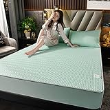 Macht das Spannbetttuch außergewöhnlich weich, geschmeidig und komfortabel und hält Sie im Winter warm und im Sommer kühl