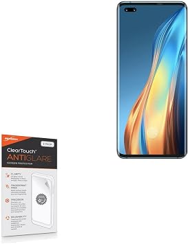 BoxWave Screen Protector Compatible with Tecno Phantom X - ClearTouch Anti-Glare 2-Pack, Anti-Fingerprint Matte Film Skin