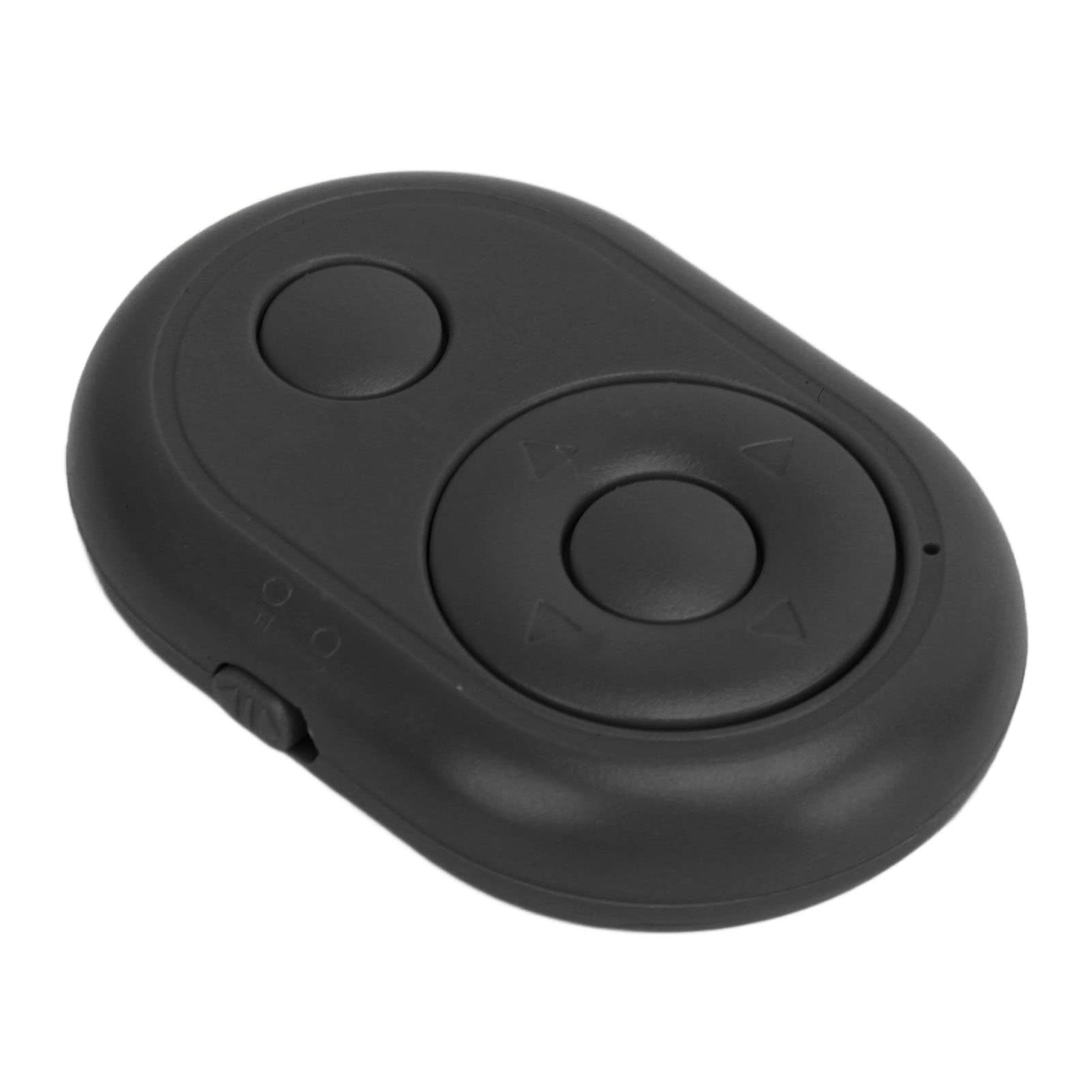 Bluetooth Page Turner Remote, Bezprzewodowy Pilot do Aparatu, Pilot do Aplikacji Bluetooth, Zdalna Migawka Aparatu Przycisk Selfie do Telefonów Komórkowych Tablety (Czarny)