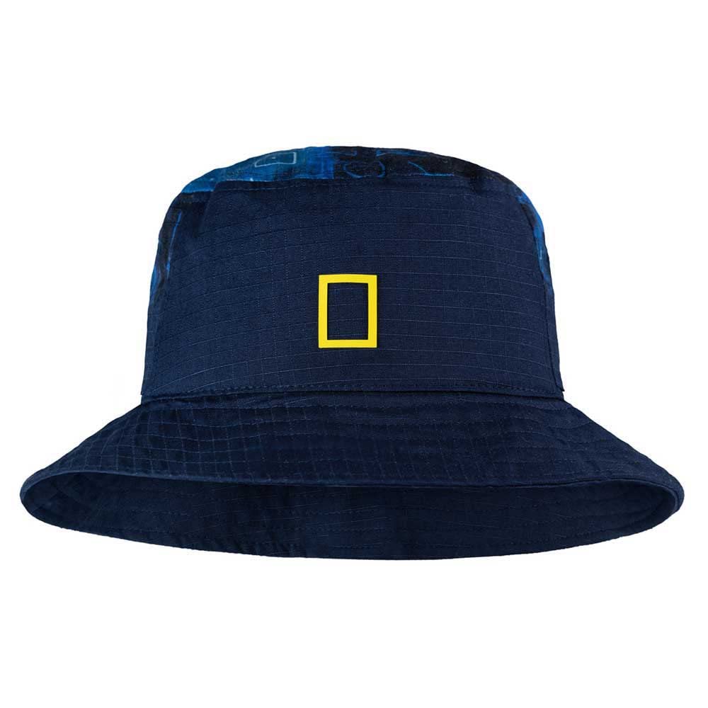 Buff Adults Sun UPF 50 Lightweight Summer Festival Bucket Hat - Blue - LXL