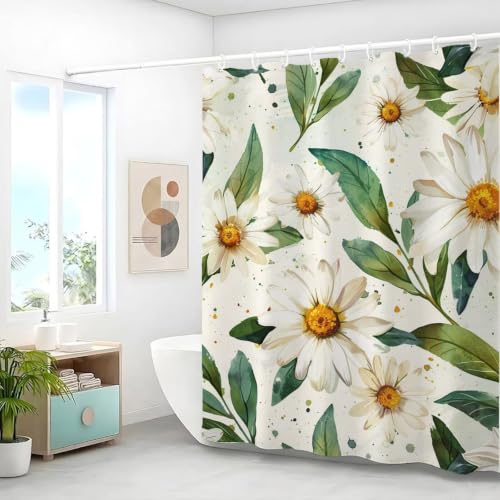 Rideau de douche en polyester lesté avec oeillets antirouille - 4