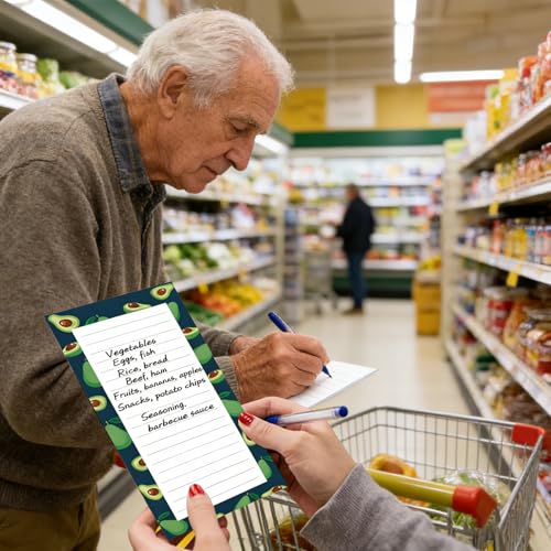 Bloc-notes facile à déchirer pour ne plus rater vos listes de courses et notes de bureau - 2