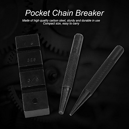 3 STKS Pocket Chain Breaker & Joiner Set Ketting Reparatie Mending Tool Set - Gemakkelijk te Repareren Ketting - Afbeelding 5