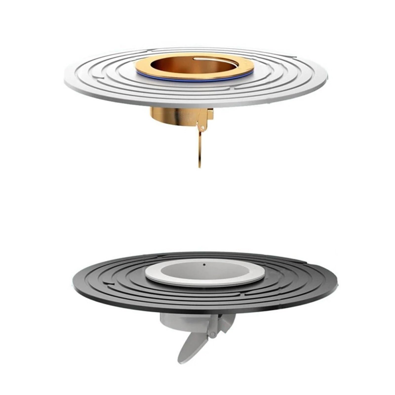 Hower Floor Drain Core Fast Drain Floor Strainer, Backflow Preventer