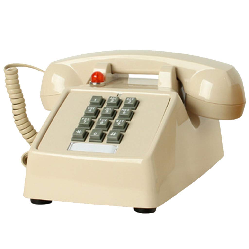 Téléphone vintage classique pour bureau et maison rétro chic