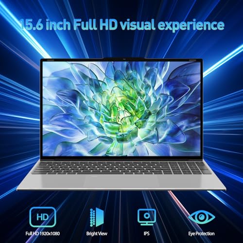 Image of Laptop 15.6 inch Core i7 6600U Laptop Computer 32GB RAM 1TB SSD, FHD 1080P Display, Backlit Keyboard, Fingerprint,USB3.0,WiFi5,Mini HDMI, BT5,Webcam