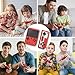 Handheld Game Console Retro Gaming Console 500 Classic Games Portable Retro Game Handheld with 3.0'' LCD Screen Rechargeable Support for Connecting TV & Two Players Toy Gift for Boys and Girls(Red)