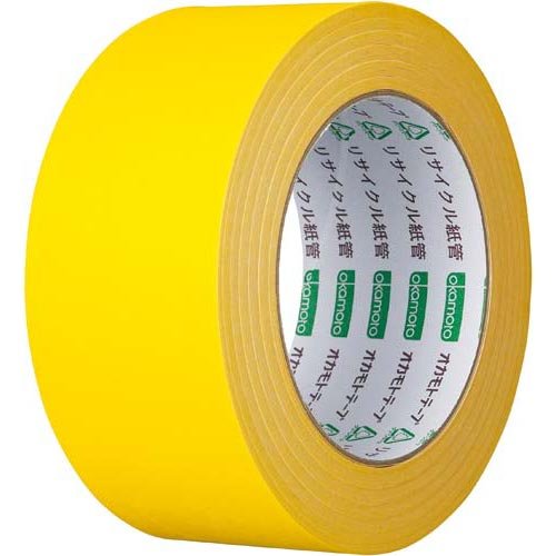 Amazon | オカモト カラークラフトテープ 224WC 黄 50巻