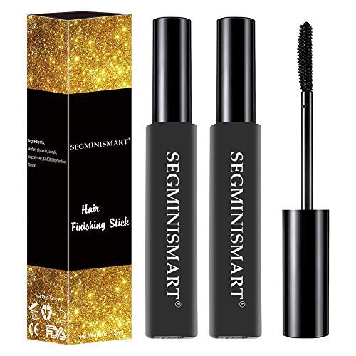 SEGMINISMART Hair Finishing Stick, Neat Hair Stick, Hair Feel Finishing Stick, Small Broken Hairs Finishing Cream, 2×13ML Hair Styling Wax Stick Hair Gel for Women and Men (New upgrade)
