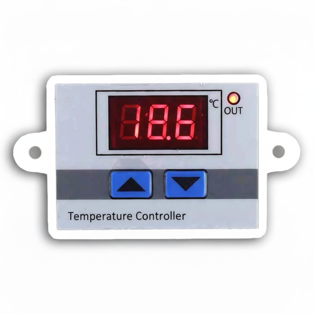 Quick Sense Digital Temperature Controller 230V AC | LED Thermostat with Thermocouple Sensor | 10A Load Capacity | -50°C to 110°C Temperature Range | For Incubator, Aquarium, Water Heater, Greenhouse-picture-11