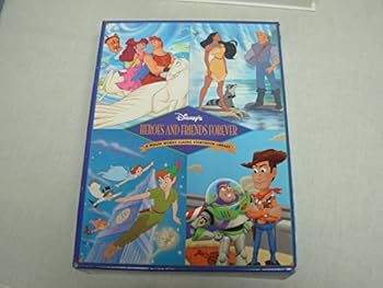 Hardcover Disney's Heroes and Friends Forever: Hercules, Pocahontas, Peter Pan and Toy Story Book