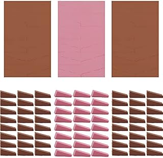 72 PCS Make Up Sponges, VEGCOO Cosmetic Sponge Wedge Foundation Beauty Tool, Reusable Triangle Shape Makeup Blender Nail Art Sponge for Powder Cream Liquid