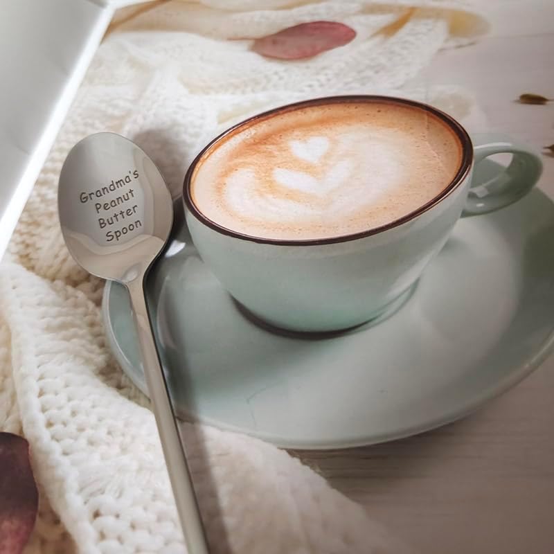 Miniatura 3 de Cuchara de regalo para abuela de nietos, nietos, cucharas de mantequilla de maní para abuela, abuela, mantequilla de maní, regalos para abuela,