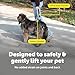 PetSafe CareLift Rear Support Harness - Senior & Disabled Dog Rear Mobility Support - Easy-Fitting, Breathable Belly Straps with Lifting Aid Handle & Shoulder Strap - for Medium Dogs 35-70 lb