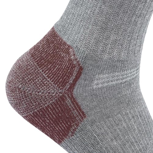 Carhartt Women's Midweight Cotton Blend Crew Sock 3 Pack4