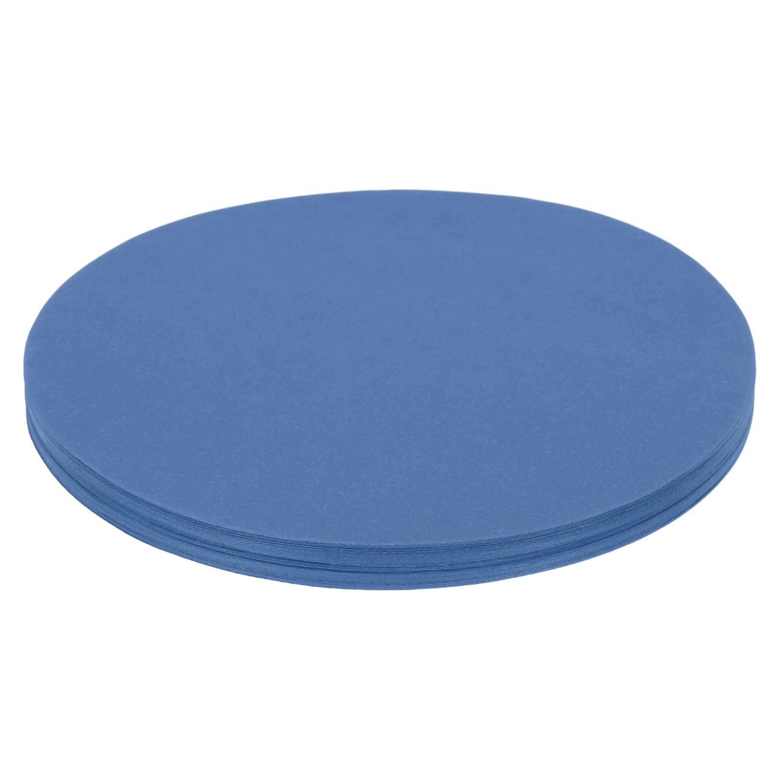 Rebower 100 Sheets Circles Cutouts Paper, 6 Inch Round Origami Cardstock Construction Paper, [for Arts DIY Crafts Art Bulletin Board Decorations ] Blue