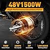 MEELOD Electric Bike for Adults，Electric Mountain Bike 1008W Brushless Motor/ 624Wh Removable Battery, 28MPH 20" Fat Tire Electric Bike (DK200DM) #1