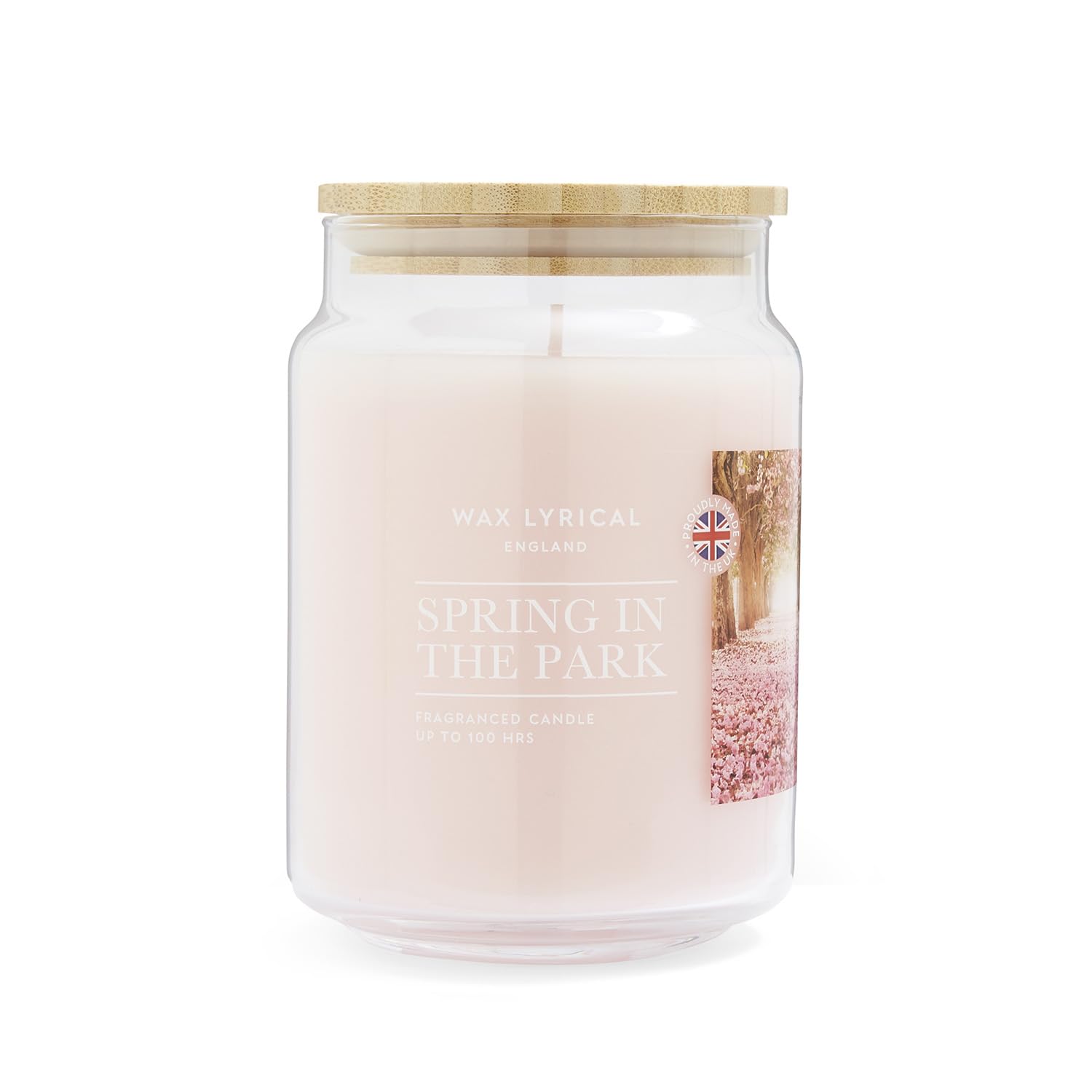 Wax Lyrical Spring in The Park Large Jar Candle, Up to 100 Hour Burn Time