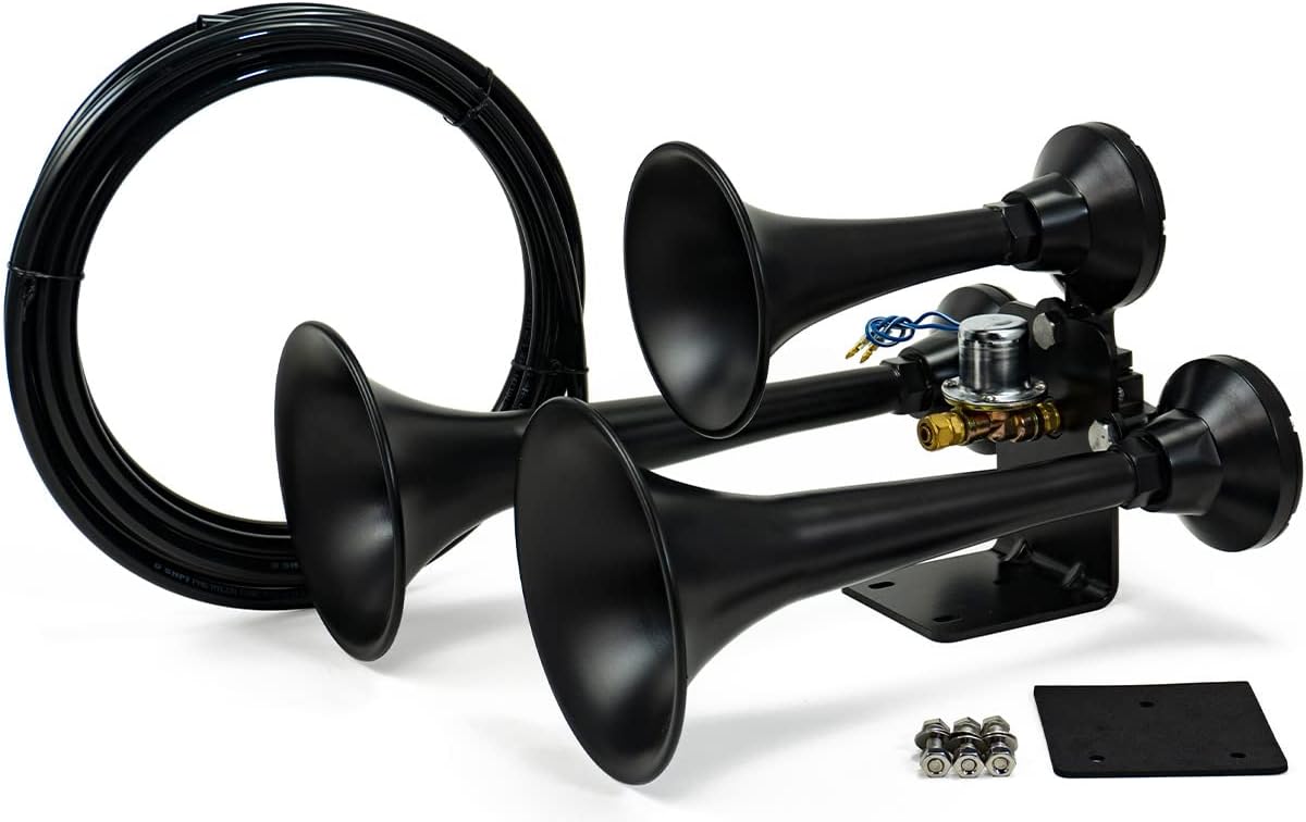 HornBlasters Mini Outlaw 3Liter Train Horn Kit, AllInOne