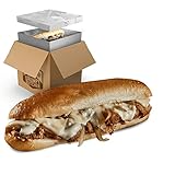 Grumpy Butcher Chicken Sandwiches (8 pack, each 4 oz) | Pulled Chicken with Caramelized Onions & Che