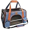 Premium-Pet-Carrier-Airline-Approved-Soft-Sided-for-Cats-and-Dogs-Portable-Cozy-Travel-Pet-Bag-Car-Seat-Safe-Carrier Portable Cozy Travel Pet Bag