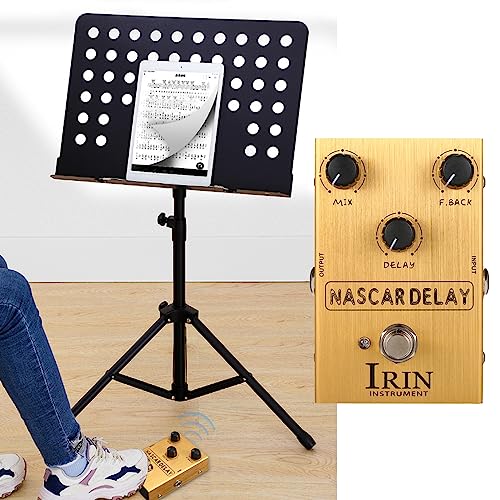 Jemora Delay Pédale d’effet guitare avec Mix/Feedback/Delay 3 boutons de commande pour guitare électrique – NASCAR DELAY - Les Beatles, Paul McCartney, John Lennon, RIngo Starr, George Harrison Jemora Delay Pédale d'effet guitare avec Mix/Feedback/Delay 3 boutons de commande pour guitare électrique - NASCAR DELAY – Image 4