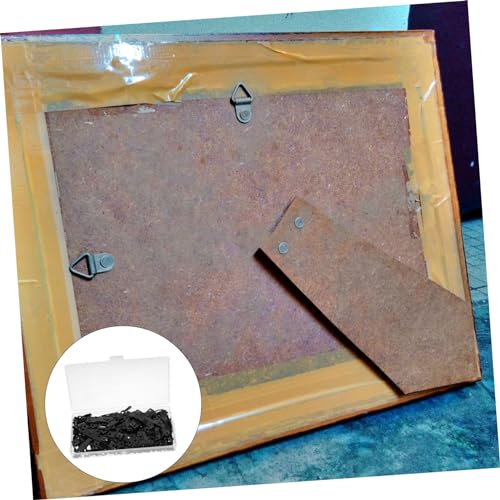 Image of 1Set Photo Frame Backing Clips with Screws Turn Button Hardware for Hanging Pictures Art and Photos Reliable Frame Supplies for DIY Projects