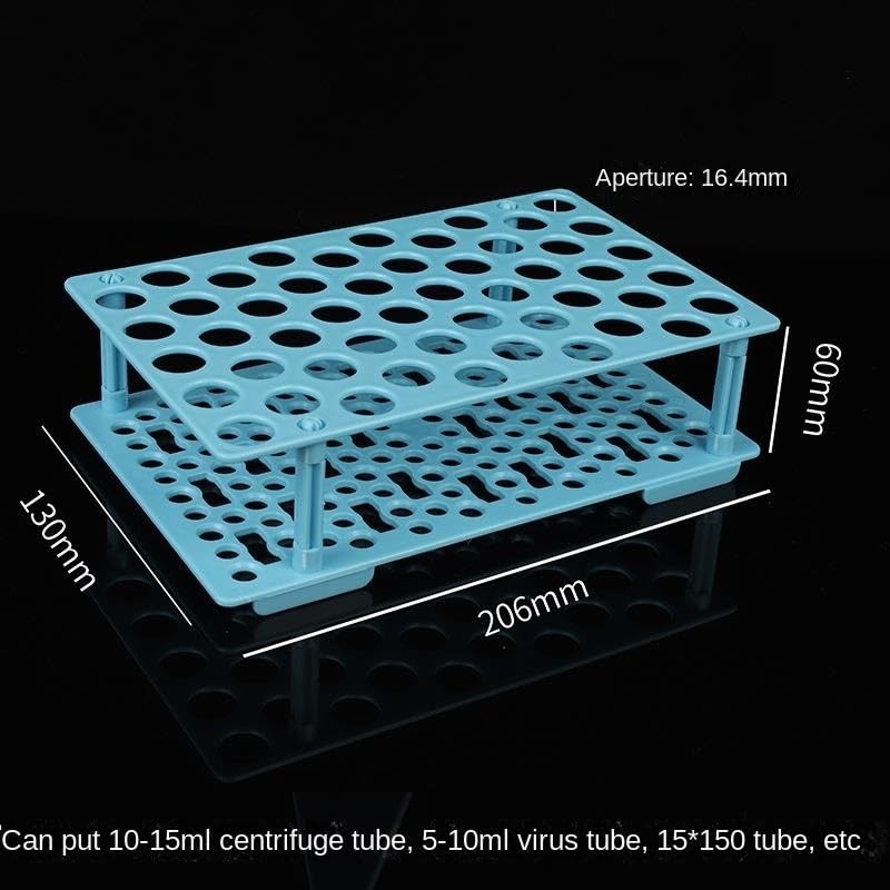 Test Tube Rack Lab 10ml/15ml 50 Holes 50ml 25 Two-Piece Centrifuge Tube Rack Centrifuge Racks