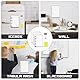 3 Stück Magnettafel,Pinnwand Magnetisch,Wochenplaner Abwischbar,3 Stück Magnettafel Küche,3 Marker + Radiergummi,für Memos,Notizen,Listen Und Menüs in der Küche zu Hause Oder im Büro