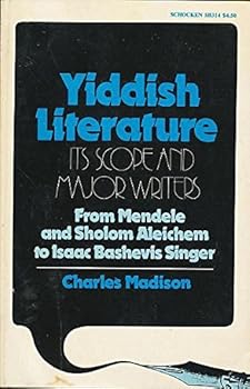 Paperback Yiddish Literature: Its Scope and Major Writers Book