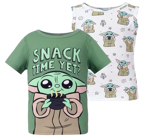 Image of Disney Marvel Spiderman Cars Stitch Star Wars Mickey Boy /Girl T-Shirt&Tank Top Set 2Pcs Short&Sleeveless Shirt Kid Cloth 2-9Y
