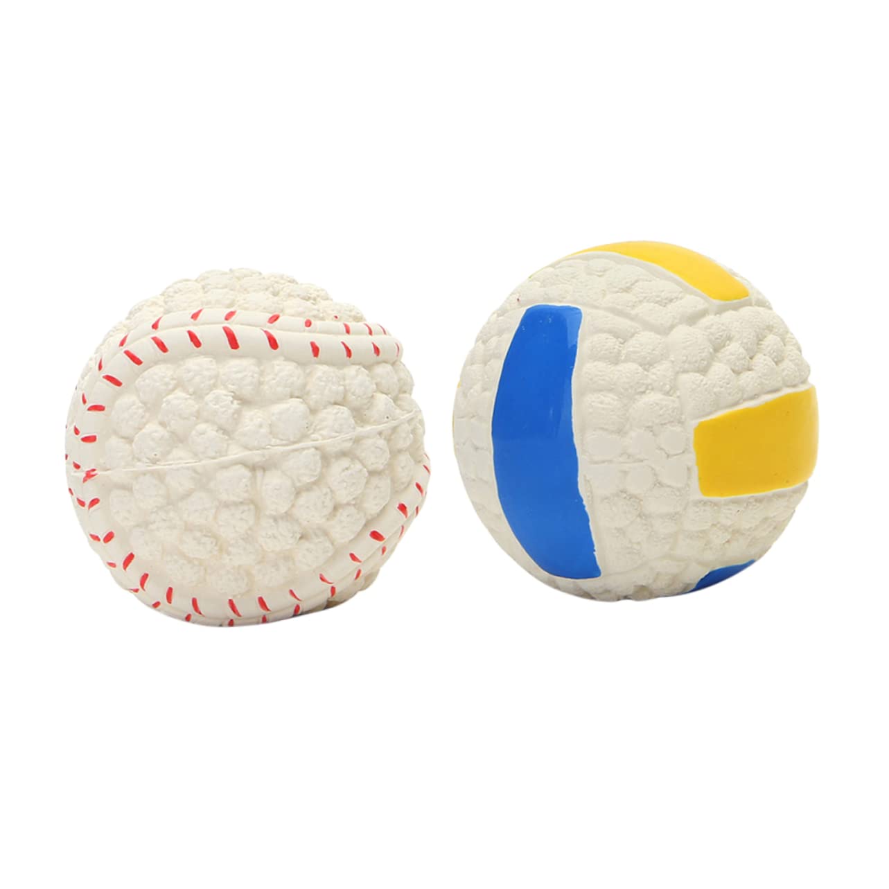 YARNOW 4 Piezas Juguete para Morder Mascotas Juguetes De Entrenamiento para Mascotas De Juguete De Goma De Látex Juguetes para Perros Masticar Pelota De Juguete