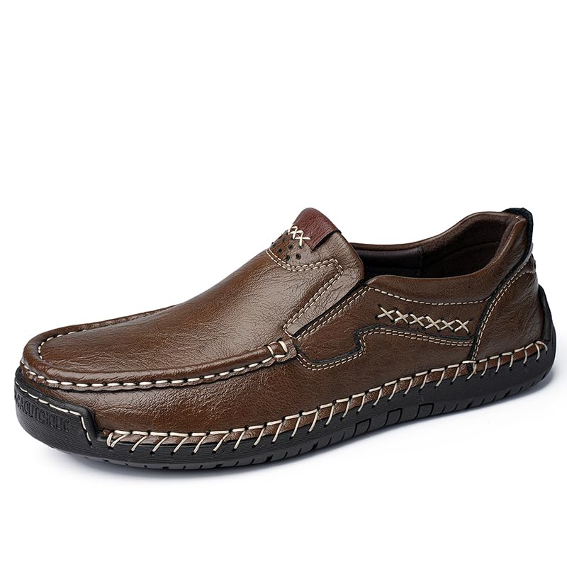 Image of Coramtty Mens Loafers Casual Slip on Shoes Business Moccasins Lightweight Refreshing Classic Slippers Walking Driving Travelling Outdoor