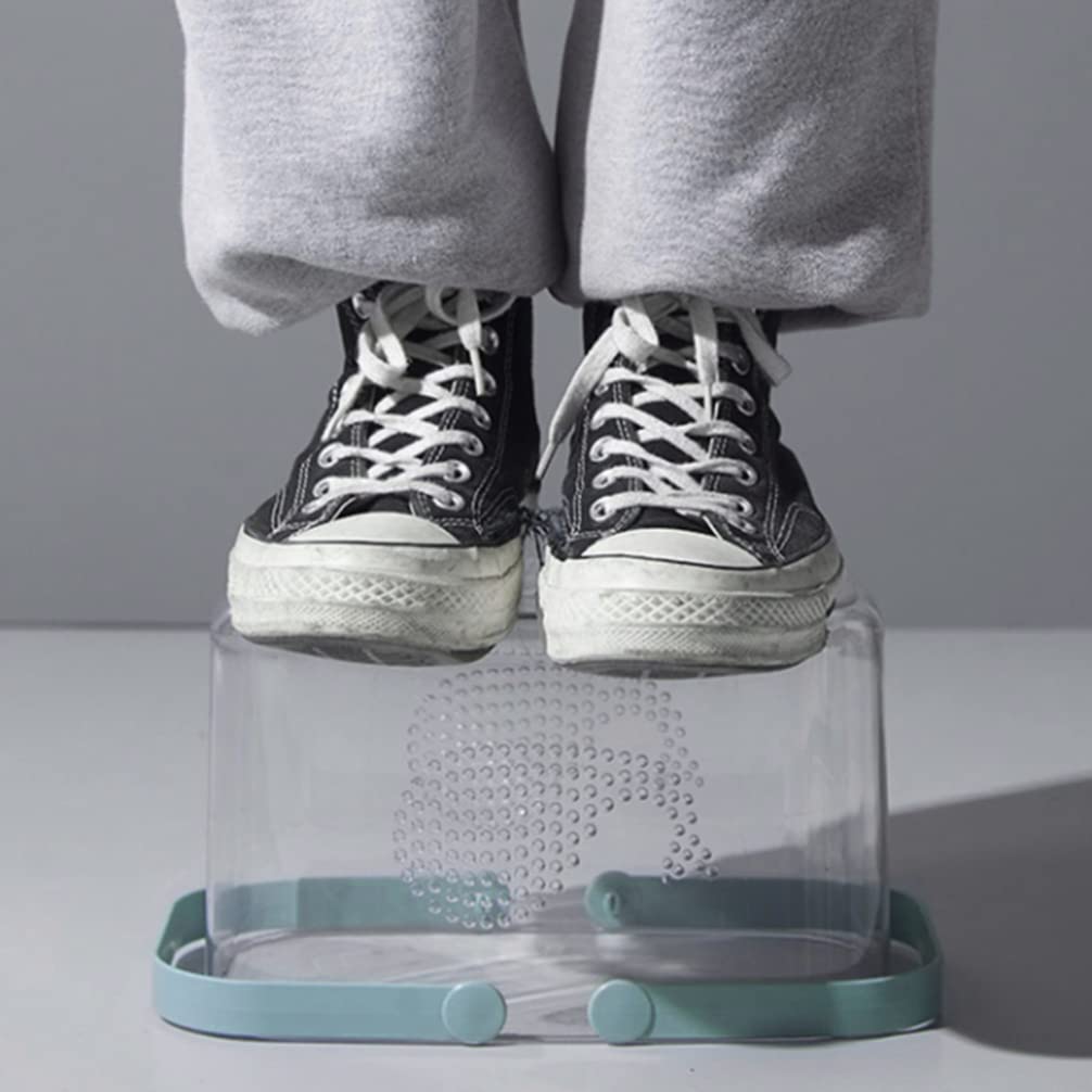 Luxshiny Cesta de Ducha de Plástico con Asa, Cesta para Baño Portátil | Organizadora de Gran Capacidad, para Jabón y Gel de Ducha, Estable sobre Superficie Plana