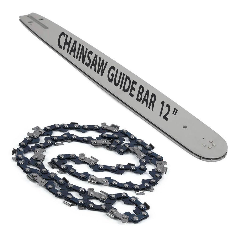MLD Bar Chain Chainsaw 12 Inch Bar | 12 Chainsaw Guide Bar combo tool kit BC1208 (Size-12 Inches, Metal,1 Pcs) (B0CBSB5M57) Amazon Price History, Amazon Price Tracker