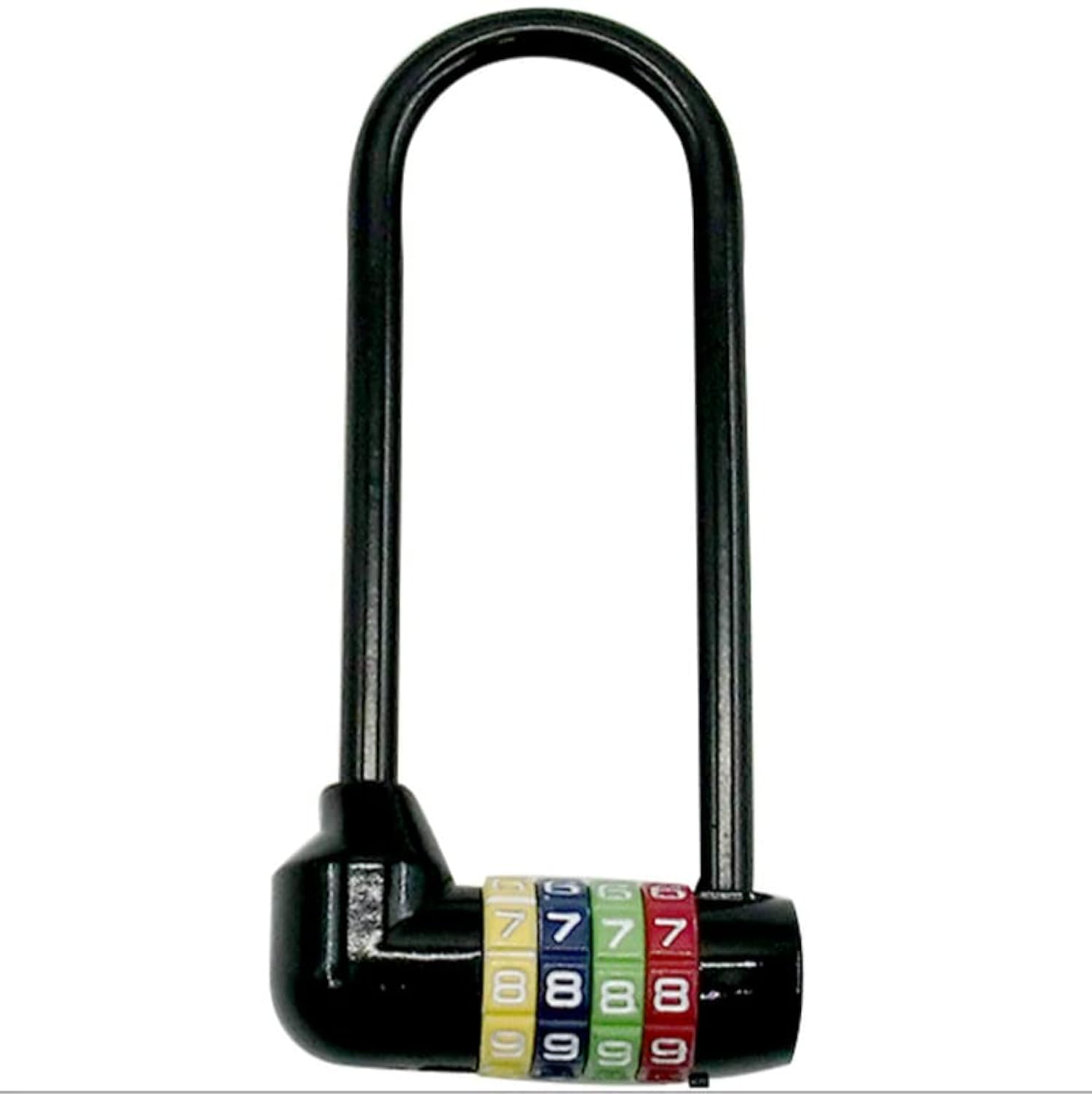 Cadenas à combinaison 4 chiffres pour portail extérieur et vélo VTT