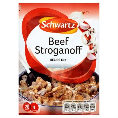 Schwartz Beef Stroganoff Recipe Mix 35G Case Of 8