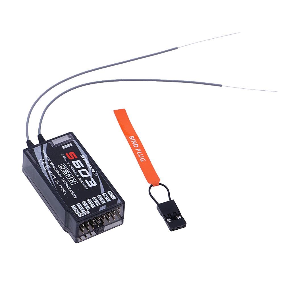 Récepteur JR S603 DSMX Et DSM2 Compatible Spektrum 7 Canaux 2,4 GHz