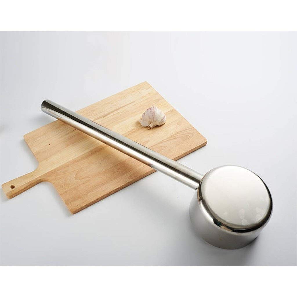 Cucharón de Sopa Acero inoxidable grande que sirve Cucharón 19.29" manija extendida de grado comercial Cucharón Inicio Cocina Jardín pala de agua Cazo para Sopa Cazo de Cocina