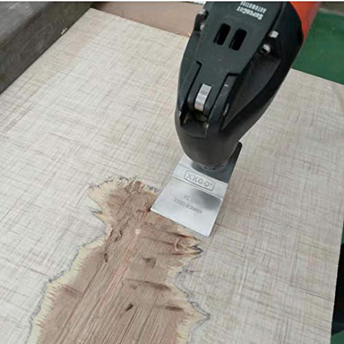 Xxgo 2 Pcs Universal 2” Rigid Oscillating Tool Scraper Blades Compatible With Bosch Chicago Craftsman Dewalt Dremel Fein Harbor Freight Makita Milwaukee Porter Cable Ridgid Ryobi Rockwell Xg1002 #TOP3