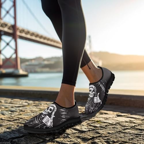 Image of Women's Loafers Slip On Slip Shoe Casual Walking Shoes Non Slip Work Shoes Mesh Athletic Sneakers