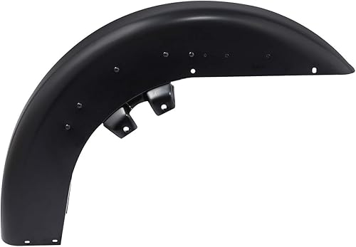 TCT-MOTORPARTS Guardabarros delantero para Harley Touring Tri Electra Glide Road King 1989-2013 2012 Electra Glide FLHTCVO Ultra ClassicUltra