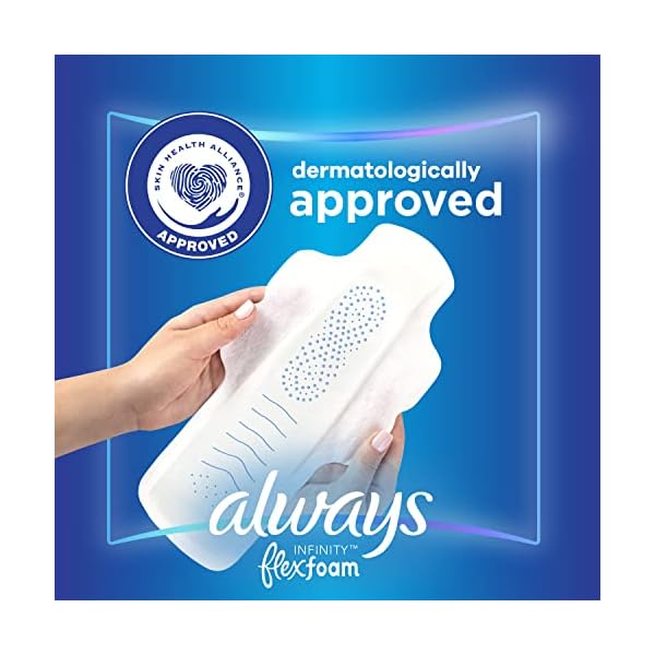 Always Infinity Feminine Pads für Damen, Größe 4 über Nacht, mit Flügeln – Bild 8