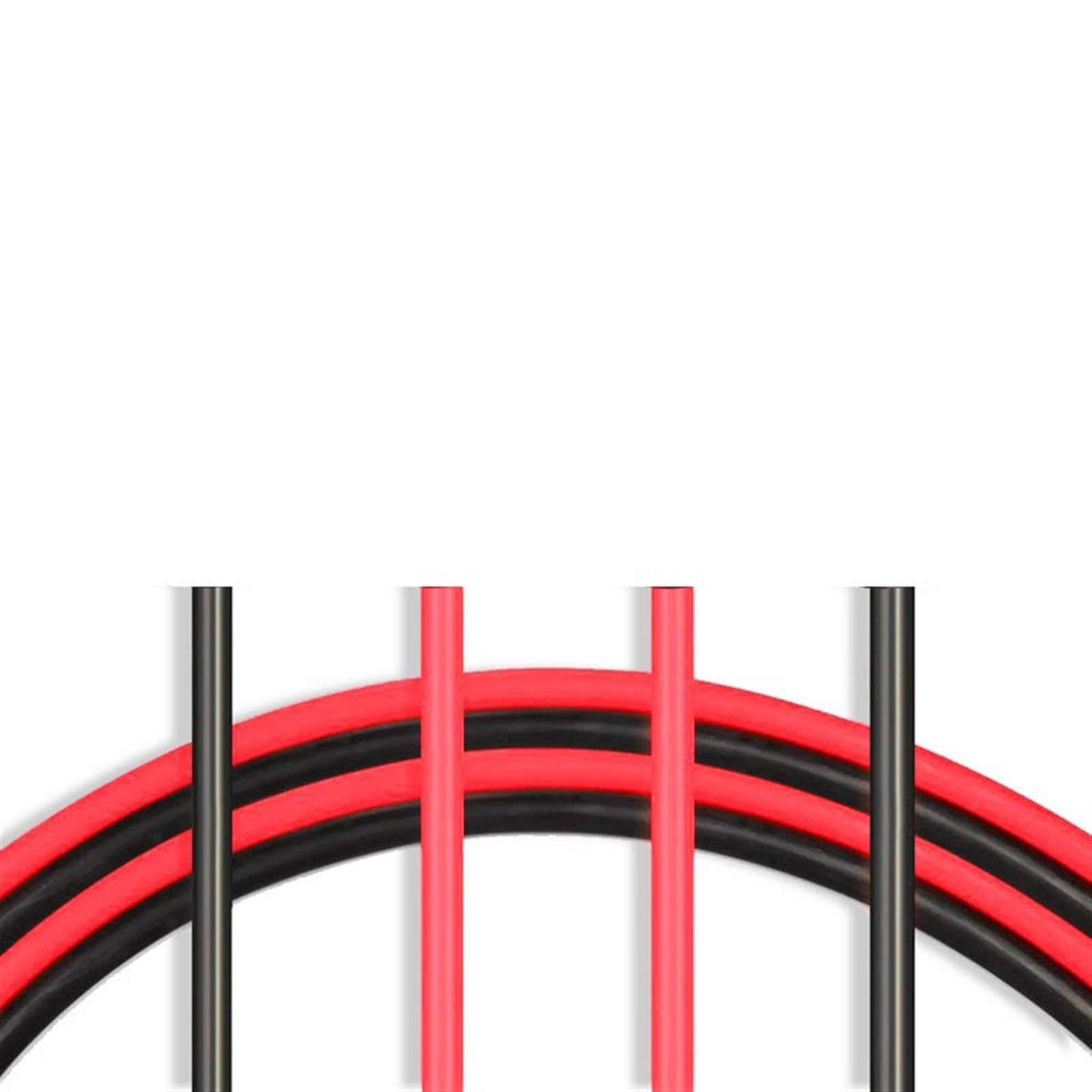Cavo elettrico, Cavo connettore solare da 1 a 20 metri 2,5 mm2 4 mm2 6 mm2 Filo conduttore in rame stagnato 10 AWG 12 AWG 14 AWG(14AWG 2.5mm,1PCS black 1Meter)